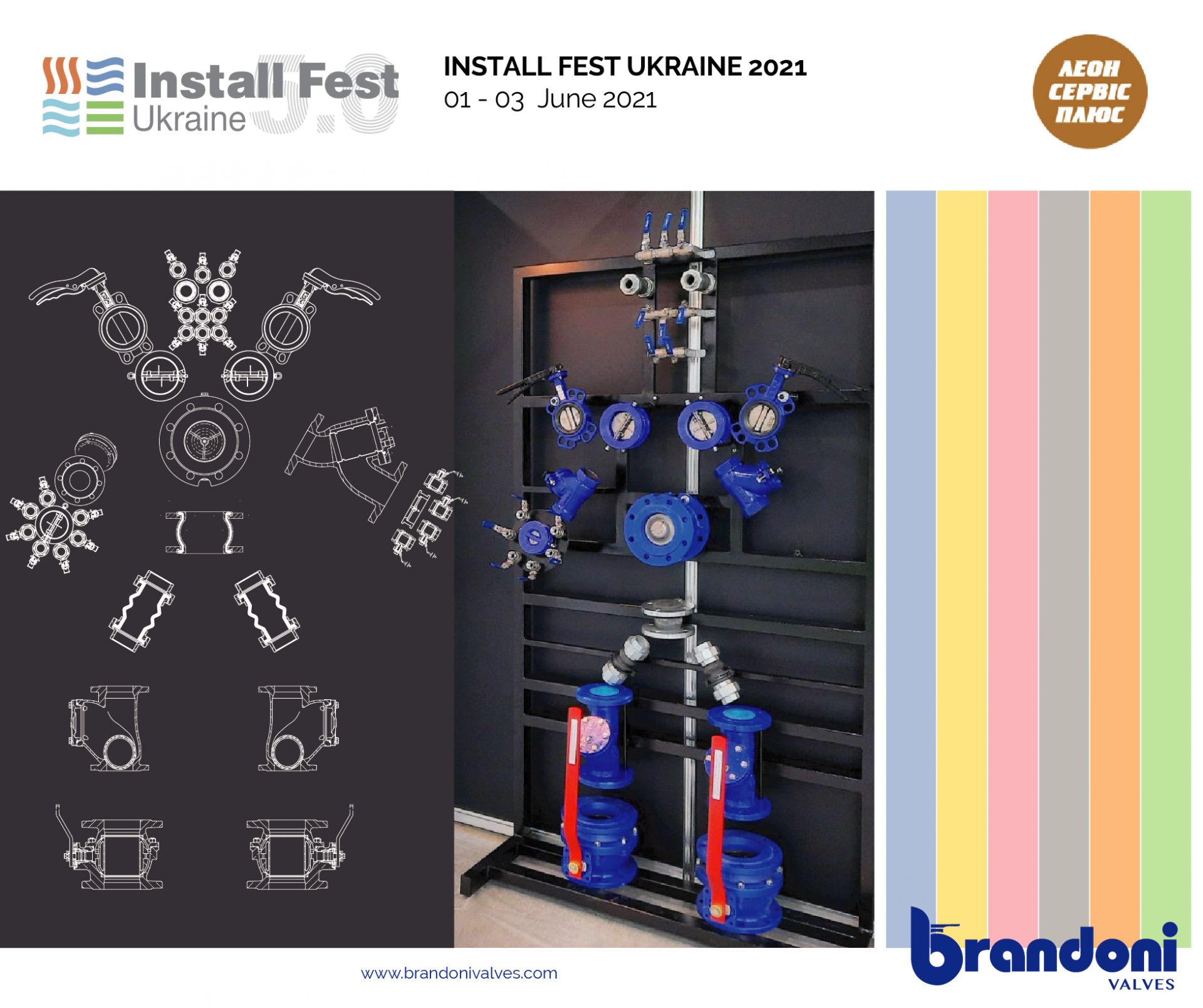Brandoni Robot at the Install Fest Expo